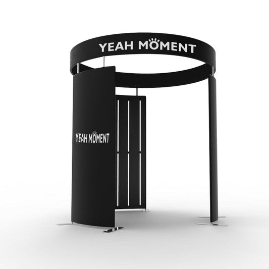 YeahMoment 360 Photo Booth Enclosure With LED Light