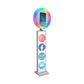 YeahMoment iPad Photo Booth kiosk Stand Photo Booth With Portable Flight Case